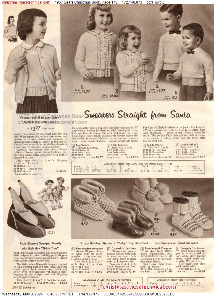 1957 Sears Christmas Book, Page 178