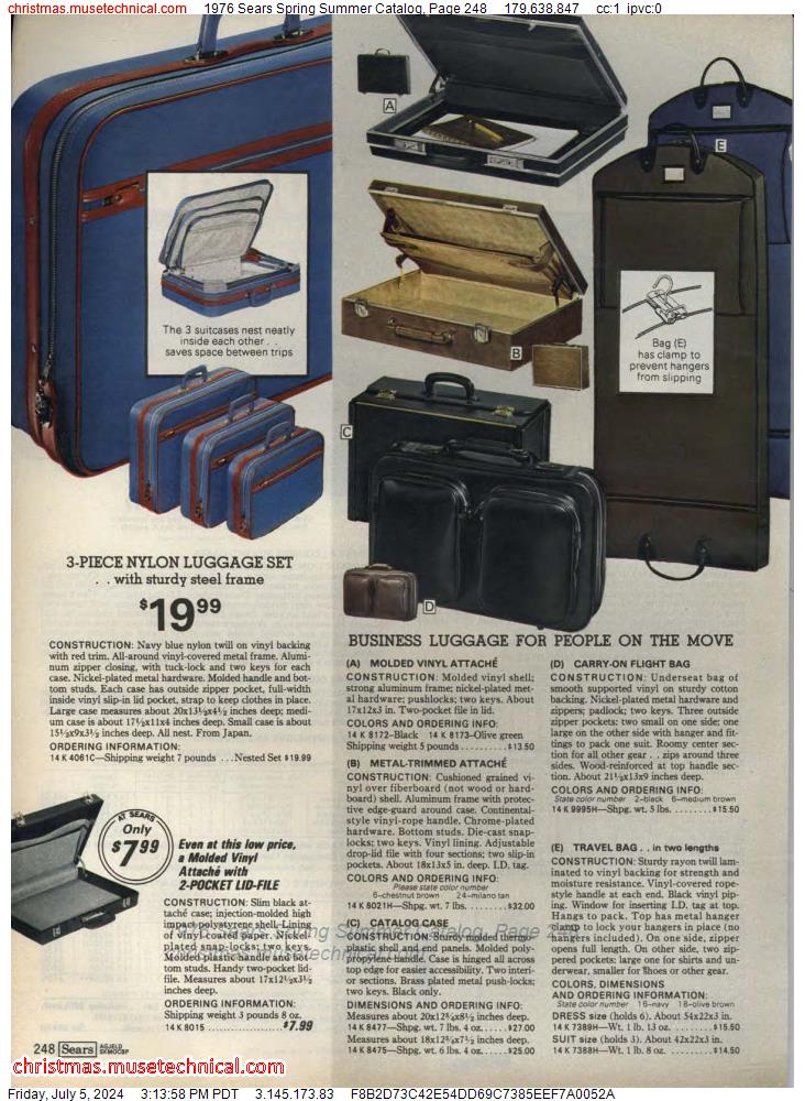 1976 Sears Spring Summer Catalog, Page 248