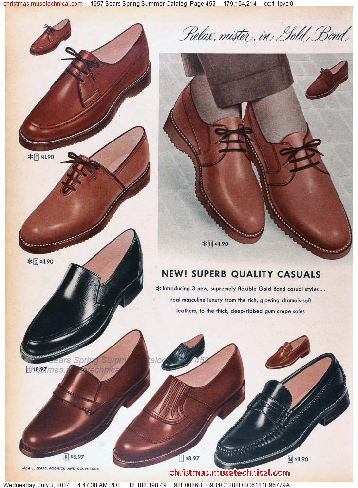 1957 Sears Spring Summer Catalog, Page 453