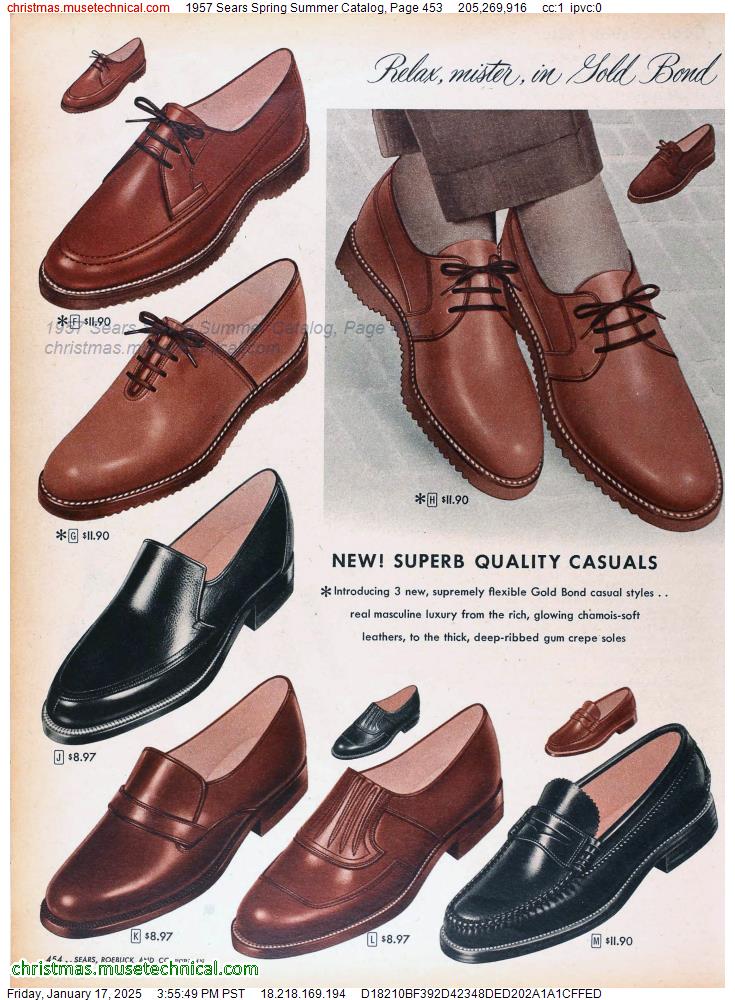 1957 Sears Spring Summer Catalog, Page 453