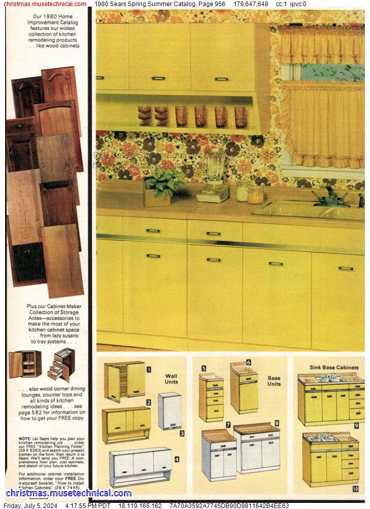 1980 Sears Spring Summer Catalog, Page 956