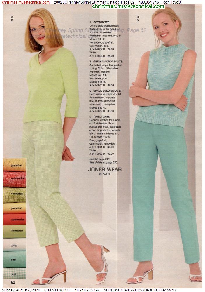 2002 JCPenney Spring Summer Catalog, Page 62