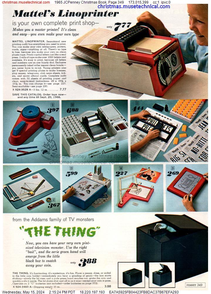 1965 JCPenney Christmas Book, Page 349