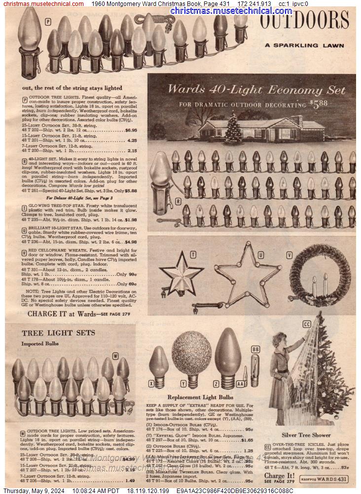 1960 Montgomery Ward Christmas Book, Page 431