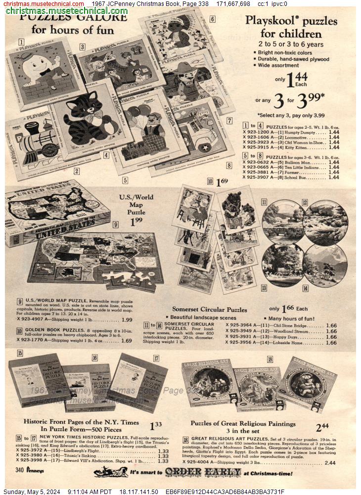 1967 JCPenney Christmas Book, Page 338