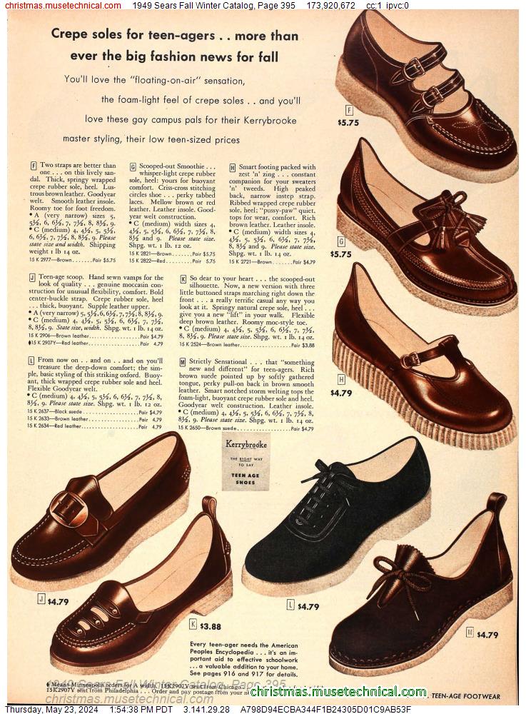1949 Sears Fall Winter Catalog, Page 395
