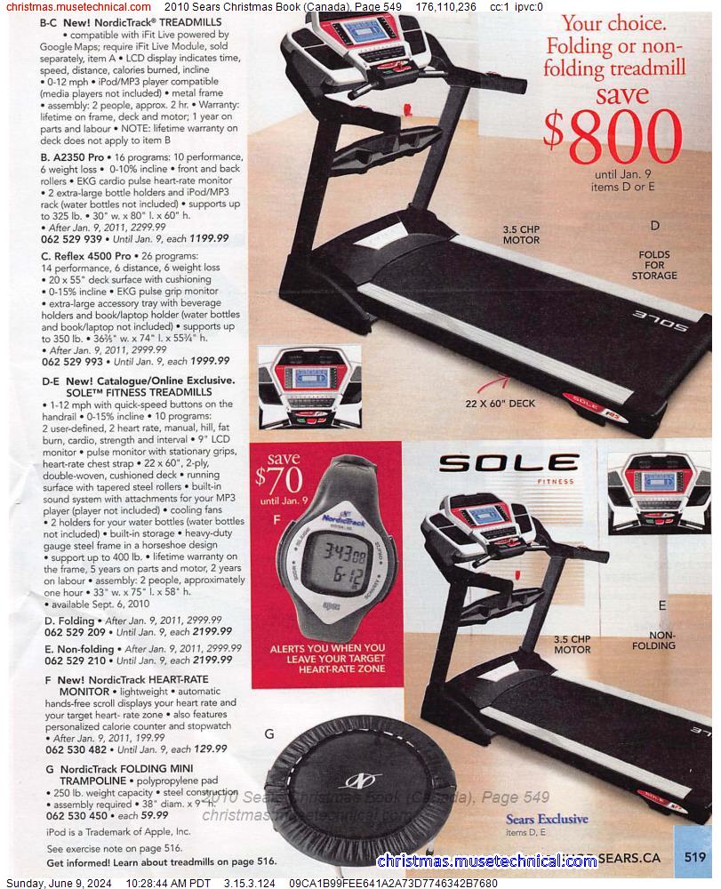 2010 Sears Christmas Book (Canada), Page 549