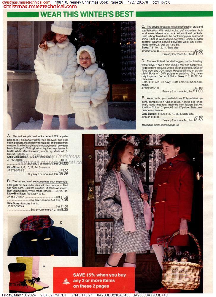 1987 JCPenney Christmas Book, Page 26