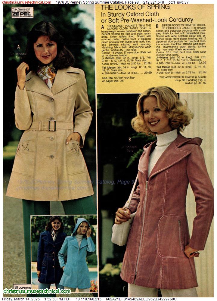 1976 JCPenney Spring Summer Catalog, Page 98