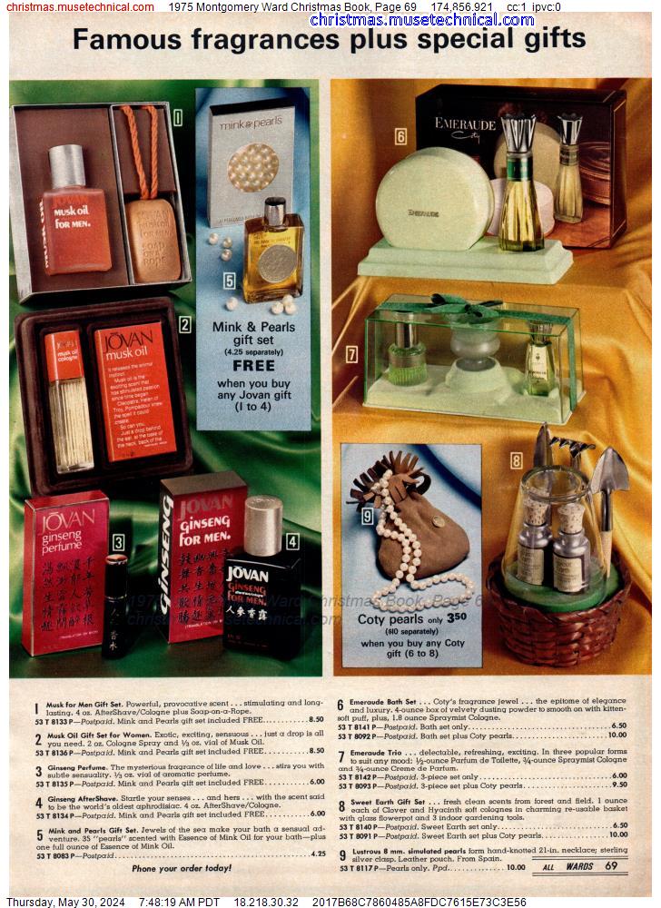 1975 Montgomery Ward Christmas Book, Page 69