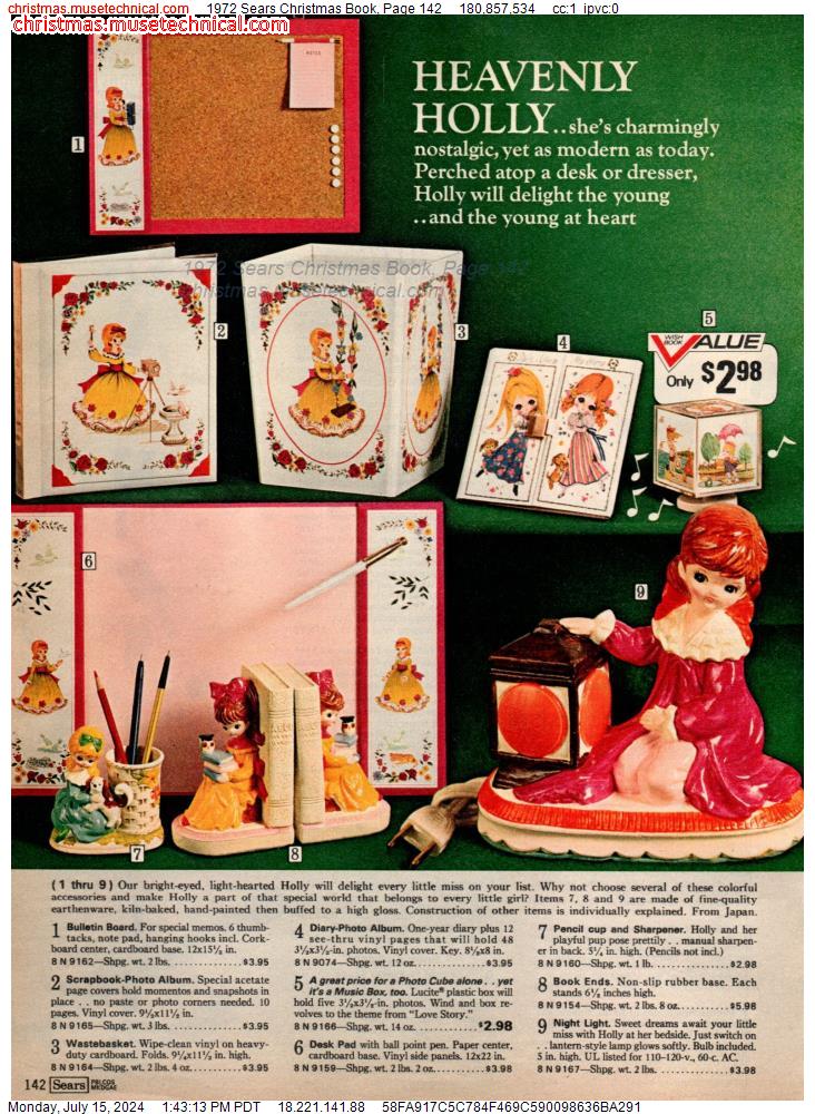 1972 Sears Christmas Book, Page 142