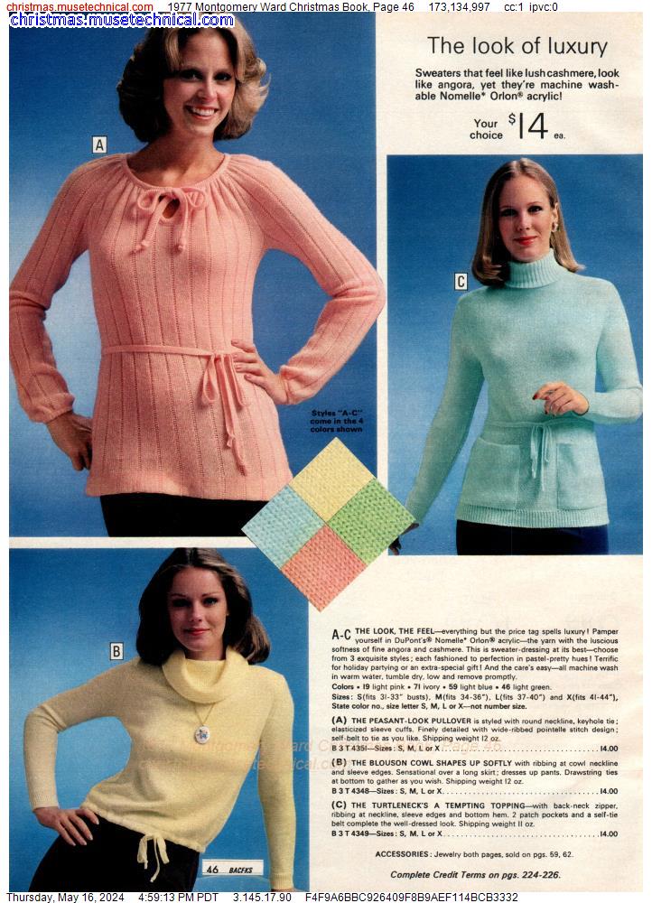 1977 Montgomery Ward Christmas Book, Page 46