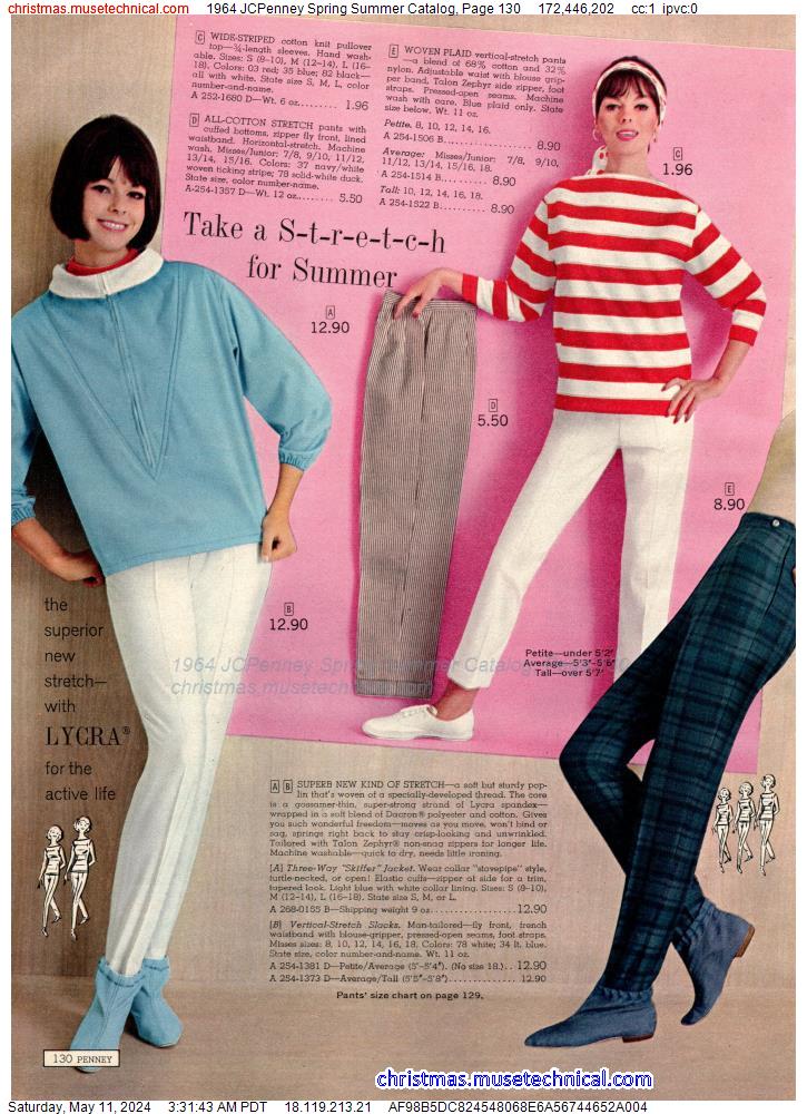 1964 JCPenney Spring Summer Catalog, Page 130