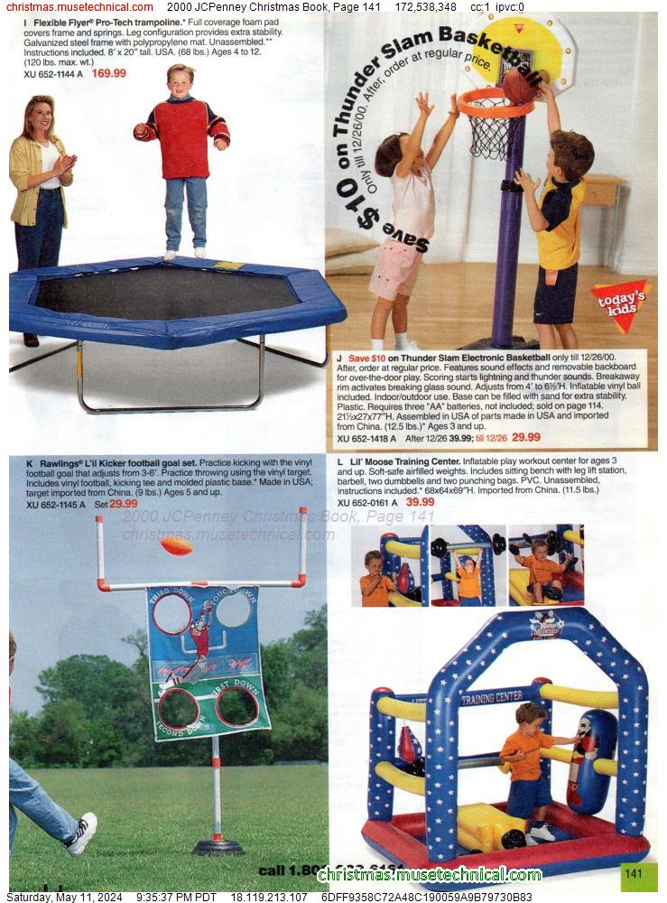 2000 JCPenney Christmas Book, Page 141
