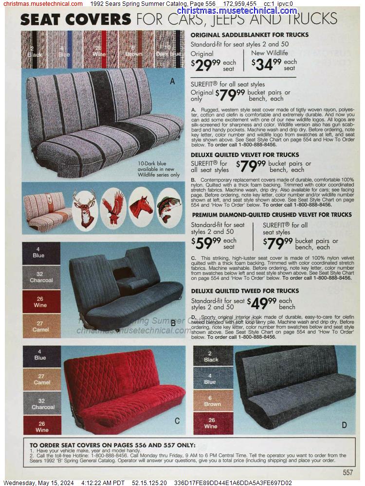 1992 Sears Spring Summer Catalog, Page 556