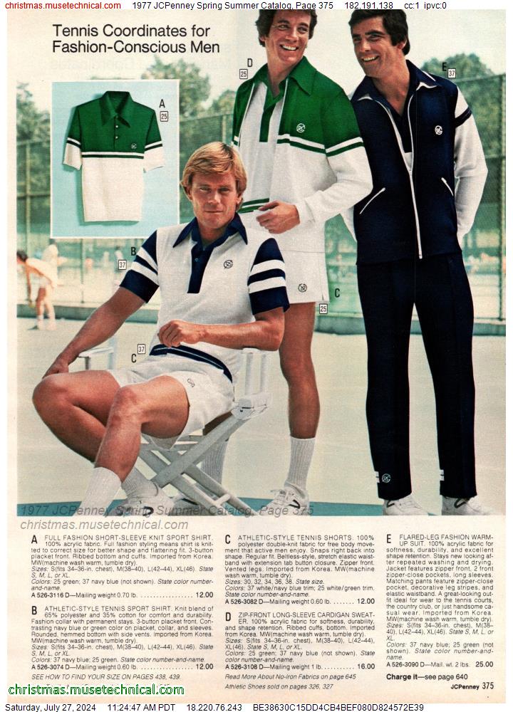 1977 JCPenney Spring Summer Catalog, Page 375