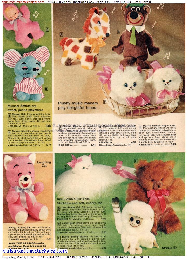 1974 JCPenney Christmas Book, Page 335