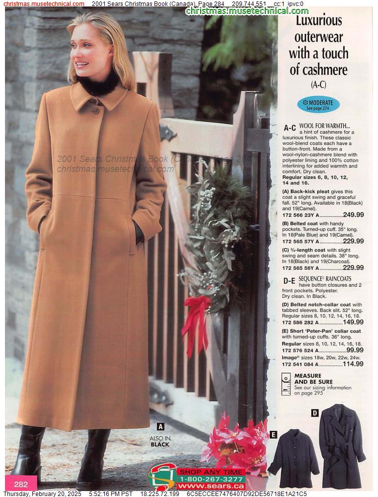 2001 Sears Christmas Book (Canada), Page 284