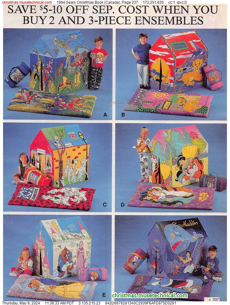 1994 Sears Christmas Book (Canada), Page 337