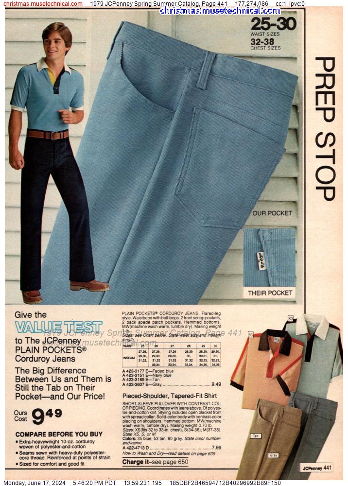 1979 JCPenney Spring Summer Catalog, Page 441