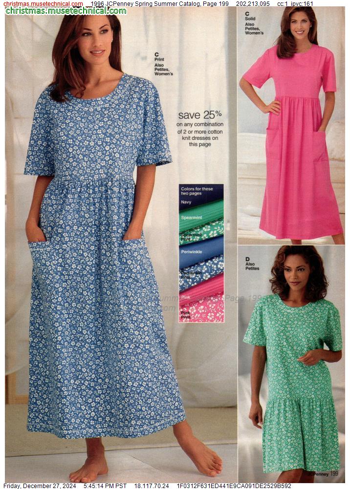 1996 JCPenney Spring Summer Catalog, Page 199