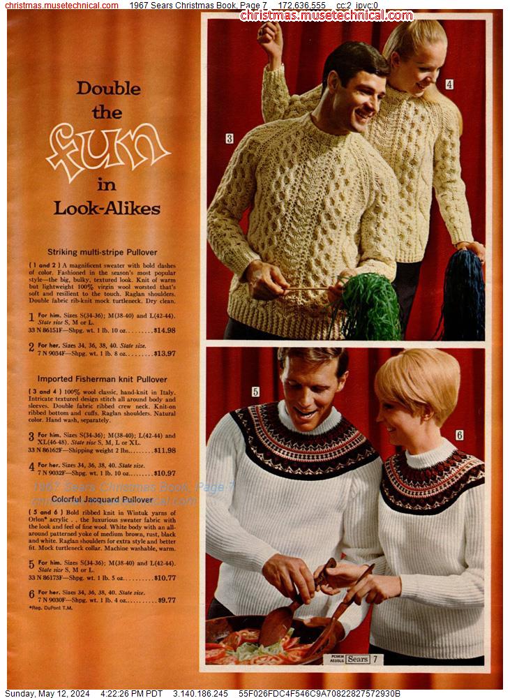 1967 Sears Christmas Book, Page 7