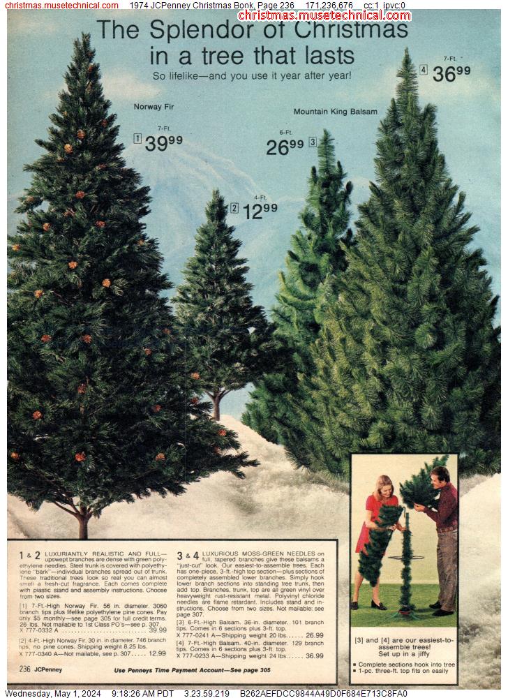 1974 JCPenney Christmas Book, Page 236