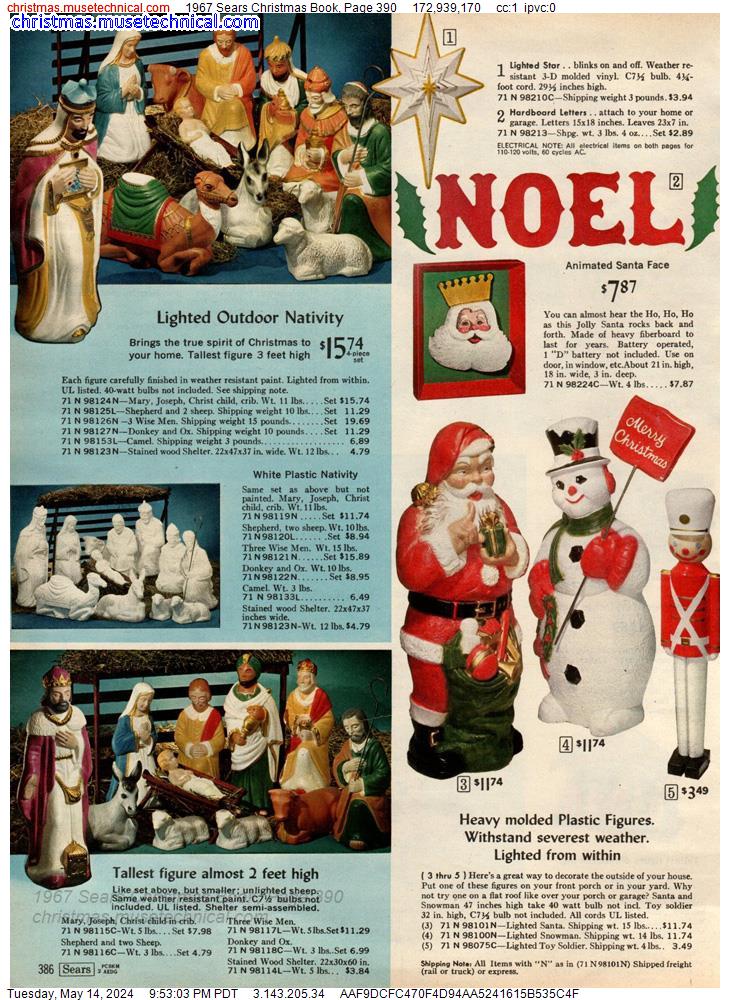 1967 Sears Christmas Book, Page 390