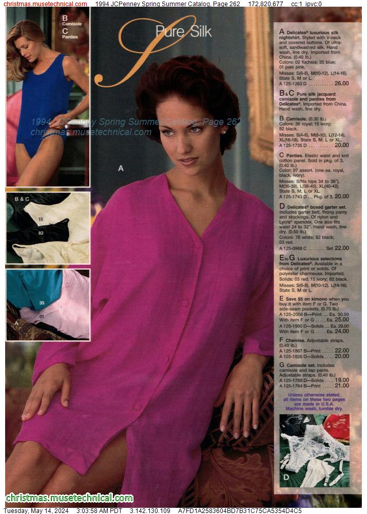 1994 JCPenney Spring Summer Catalog, Page 262