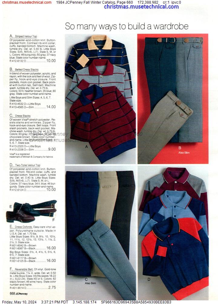 1984 JCPenney Fall Winter Catalog, Page 660