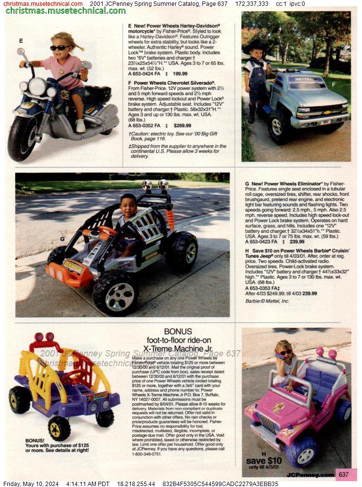 2001 JCPenney Spring Summer Catalog, Page 637