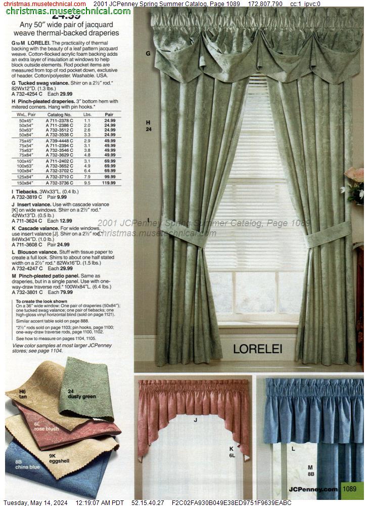 2001 JCPenney Spring Summer Catalog, Page 1089