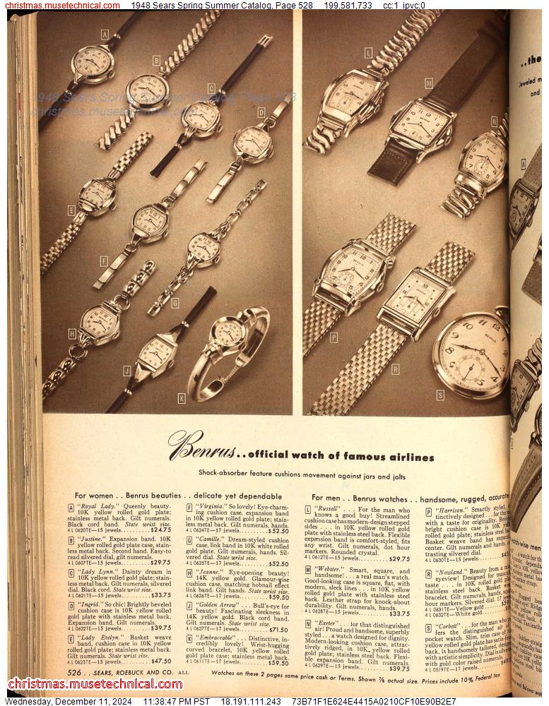 1948 Sears Spring Summer Catalog, Page 528