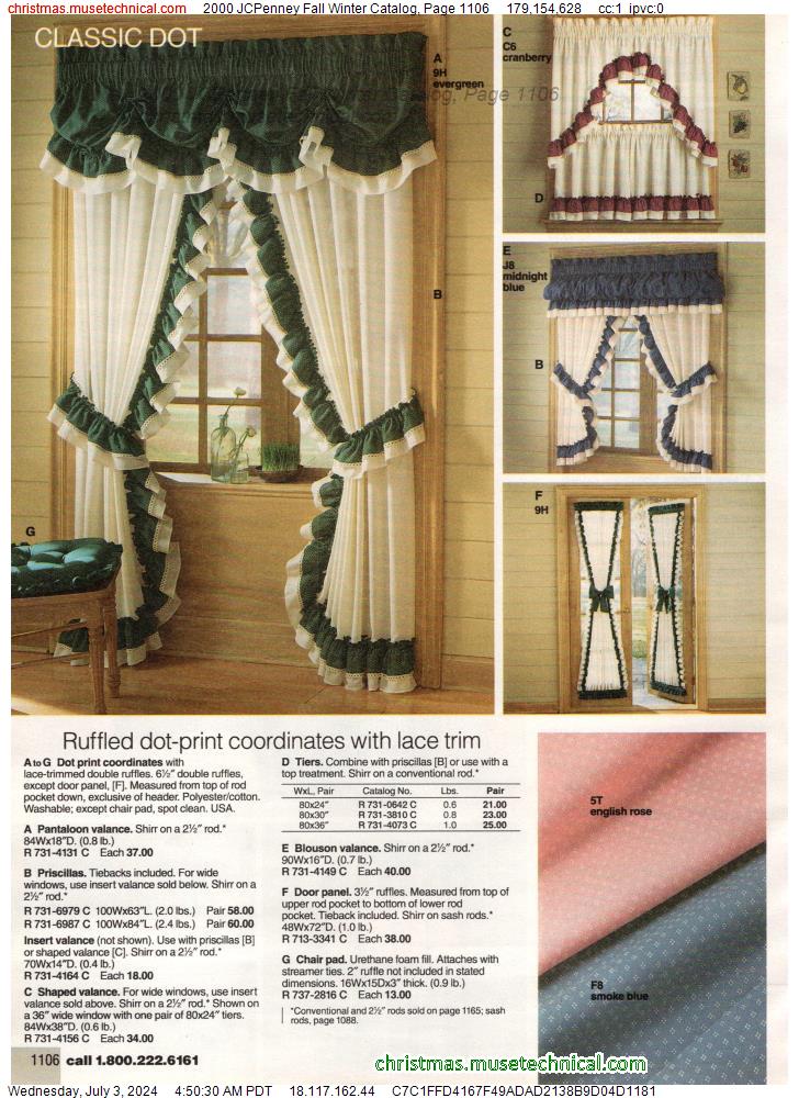 2000 JCPenney Fall Winter Catalog, Page 1106