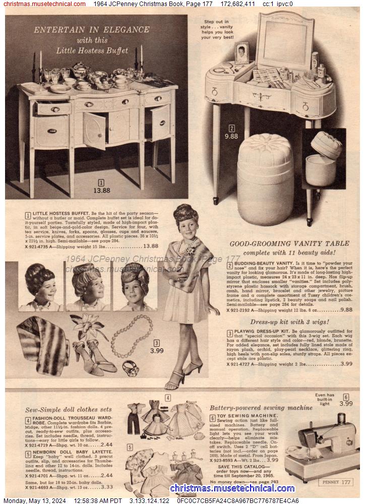 1964 JCPenney Christmas Book, Page 177