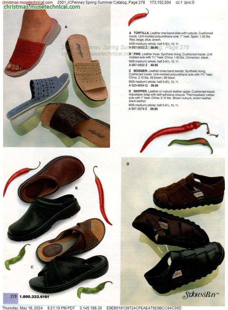 2001 JCPenney Spring Summer Catalog, Page 278