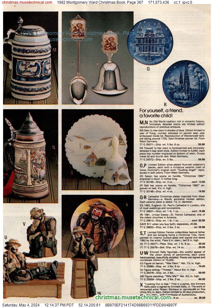 1982 Montgomery Ward Christmas Book, Page 367