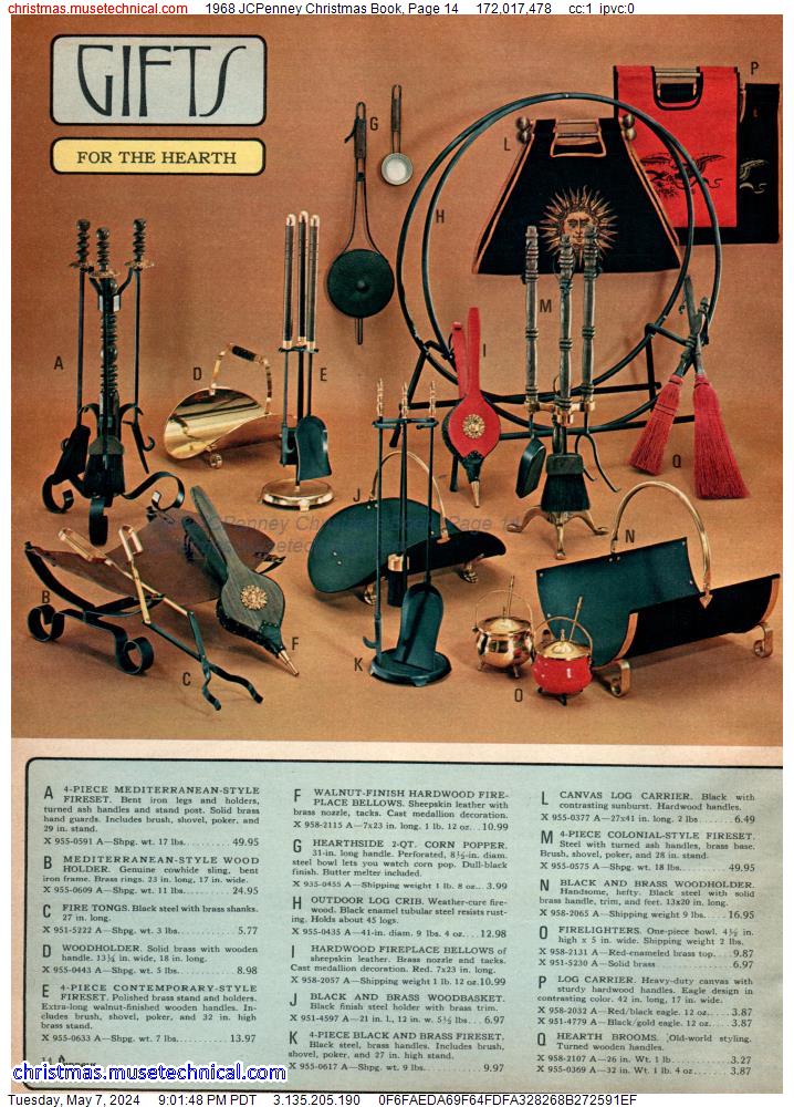 1968 JCPenney Christmas Book, Page 14