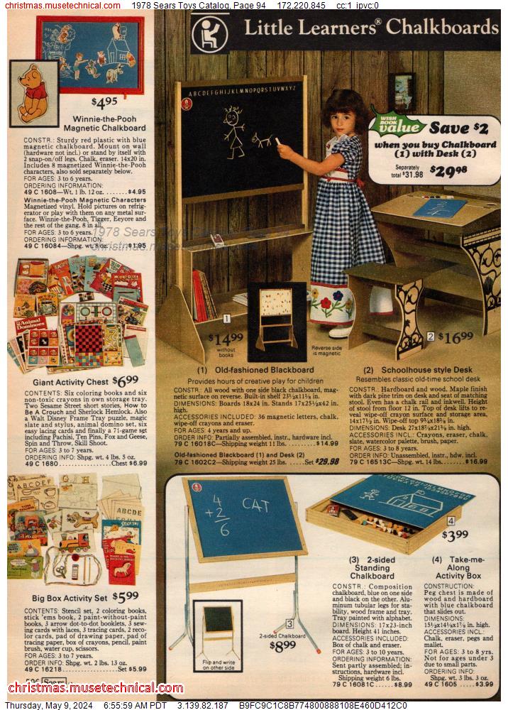 1978 Sears Toys Catalog, Page 94