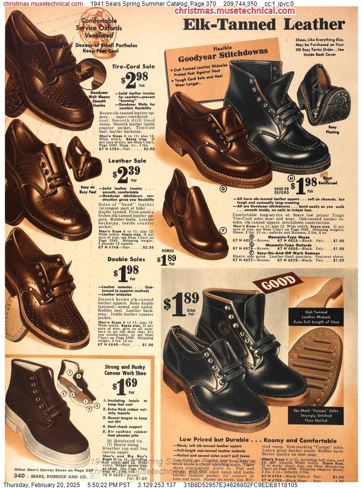 1941 Sears Spring Summer Catalog, Page 370