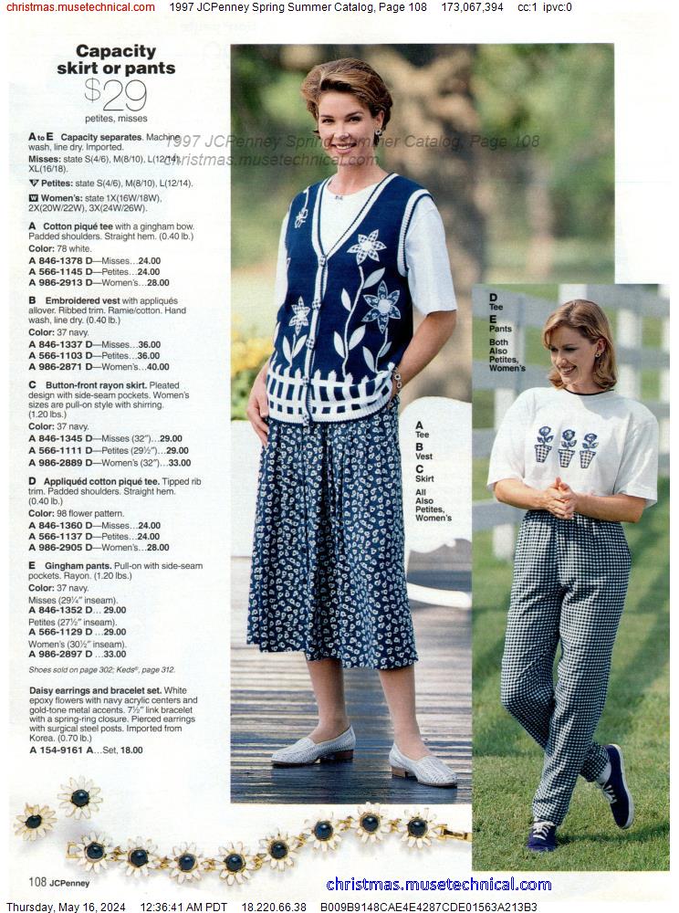 1997 JCPenney Spring Summer Catalog, Page 108