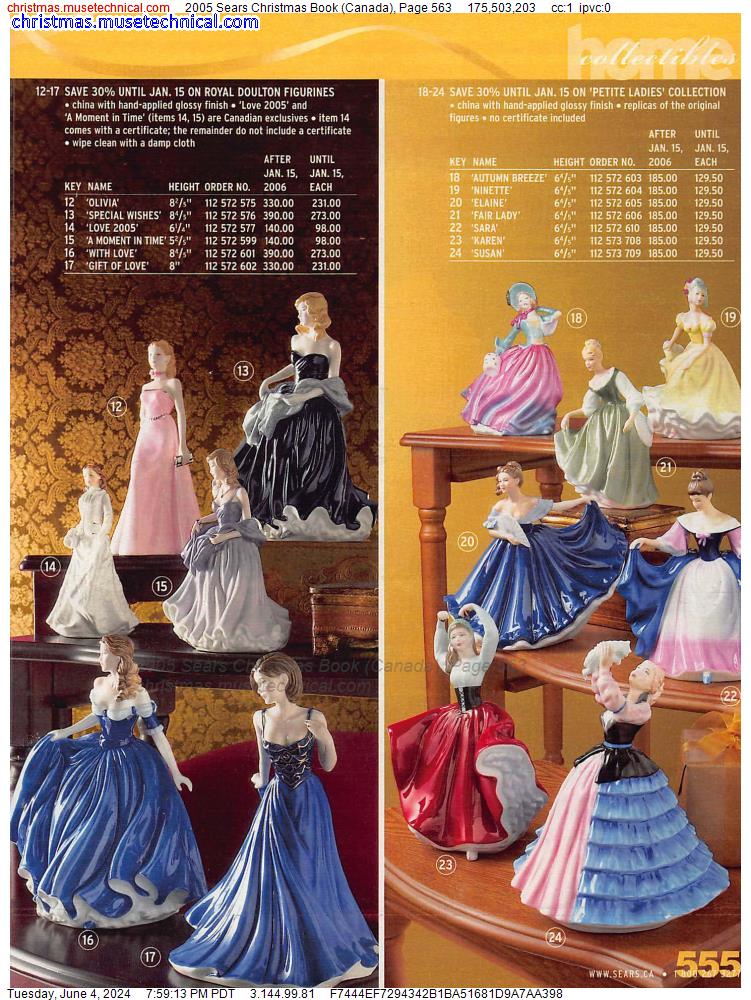 2005 Sears Christmas Book (Canada), Page 563