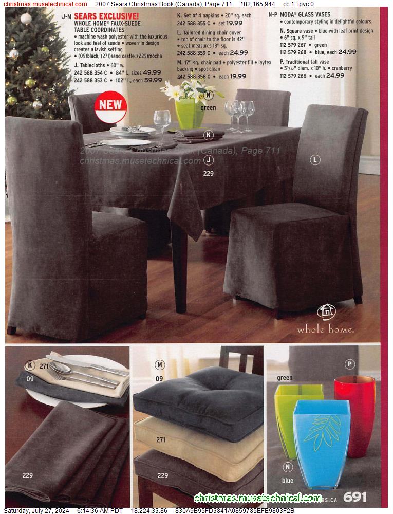 2007 Sears Christmas Book (Canada), Page 711