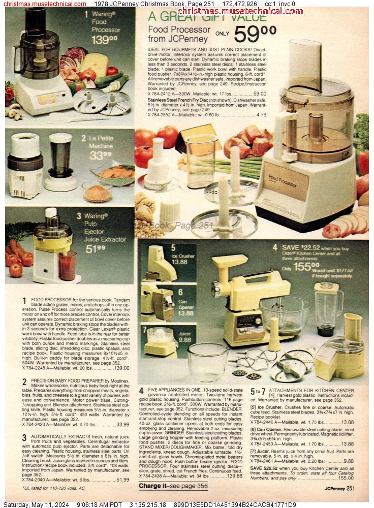 1978 JCPenney Christmas Book, Page 251