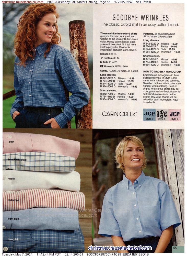 2000 JCPenney Fall Winter Catalog, Page 55