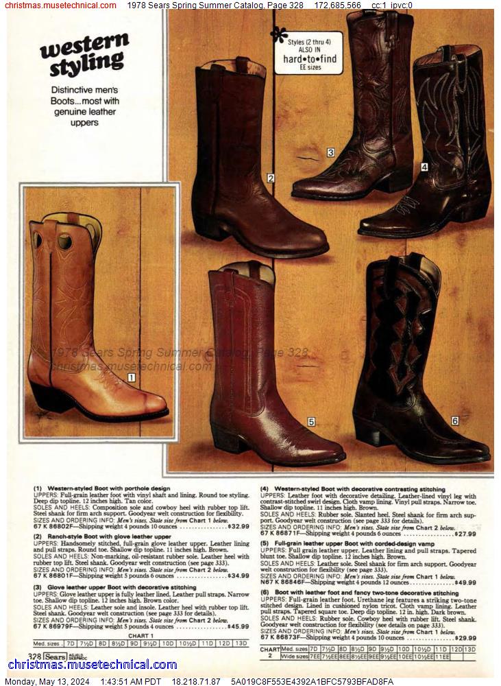 1978 Sears Spring Summer Catalog, Page 328