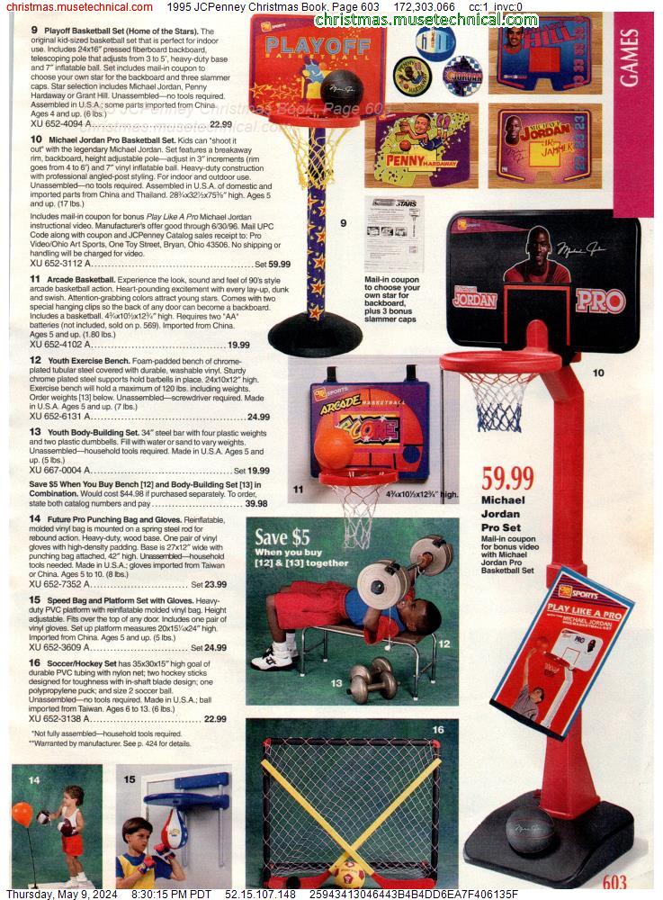 1995 JCPenney Christmas Book, Page 603