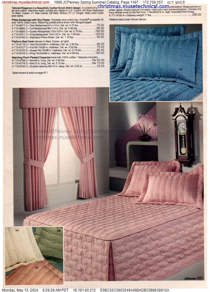 1986 JCPenney Spring Summer Catalog, Page 1197