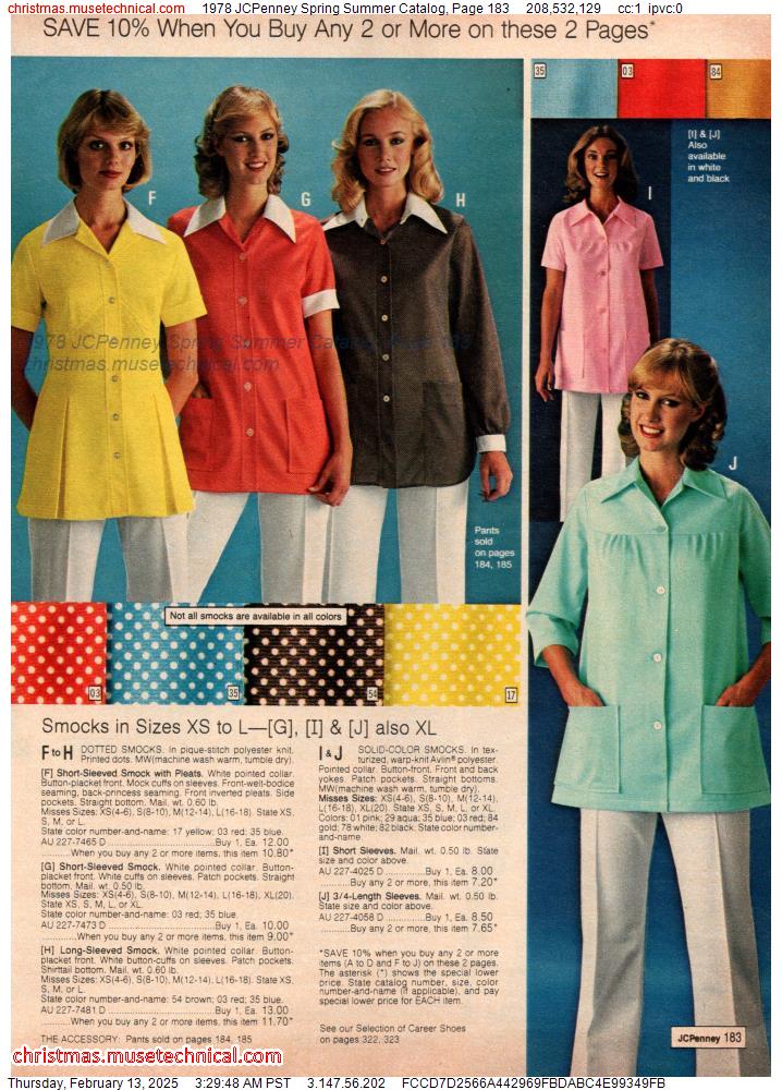 1978 JCPenney Spring Summer Catalog, Page 183