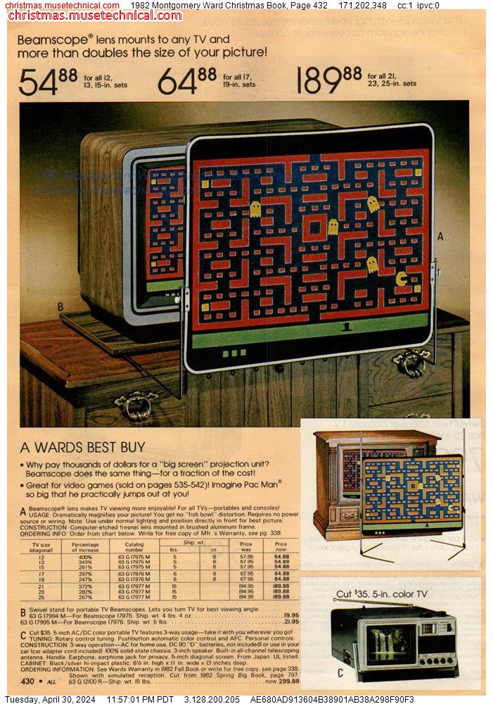 1982 Montgomery Ward Christmas Book, Page 432